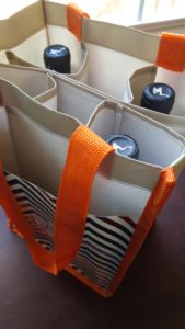 Carry Well Reusable Grocery Bags. Also a wine tote!!! Frogtown Cellars