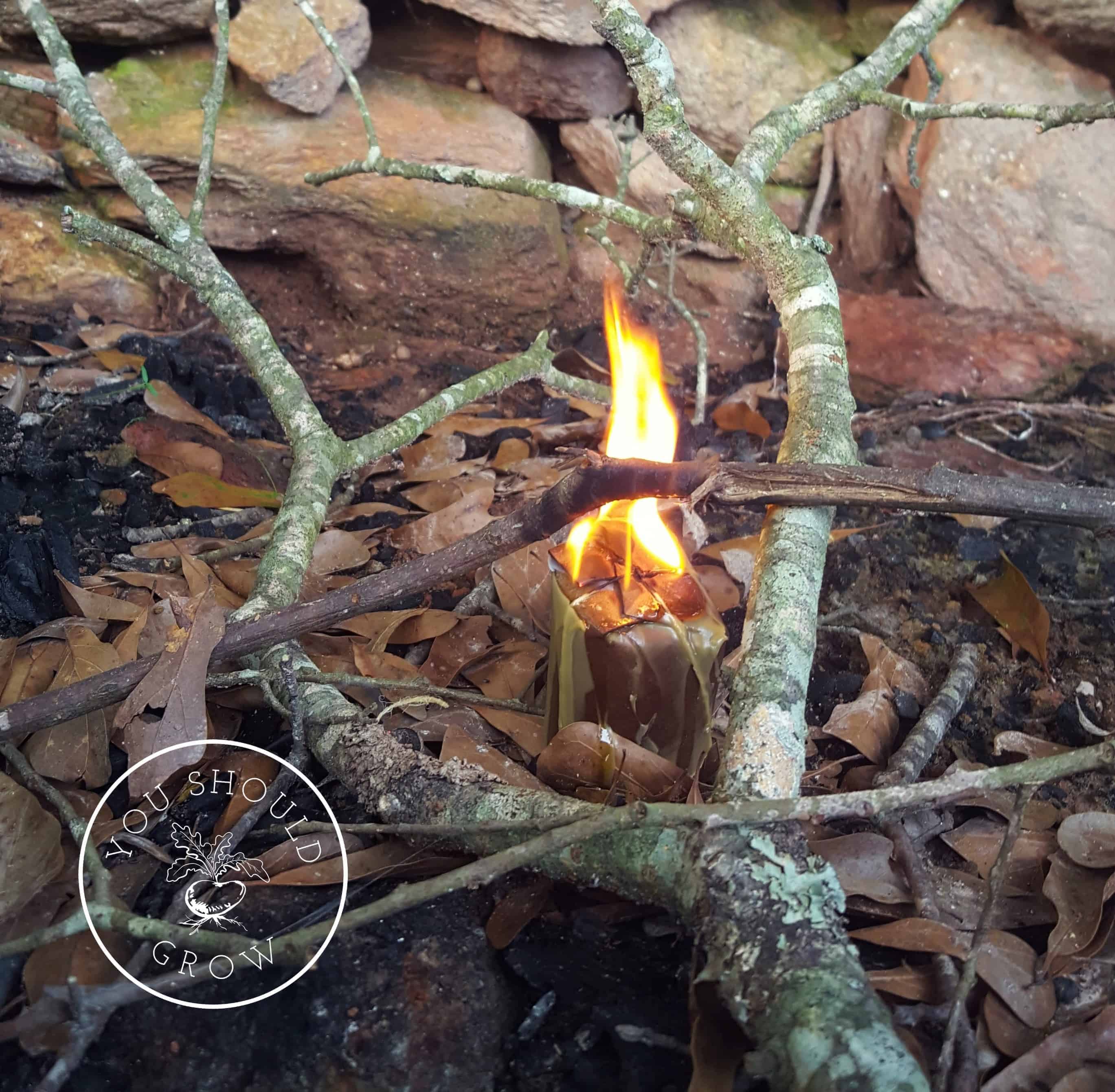 DIY Fire Starter: Easy To Make And Burns For 30 Minutes!