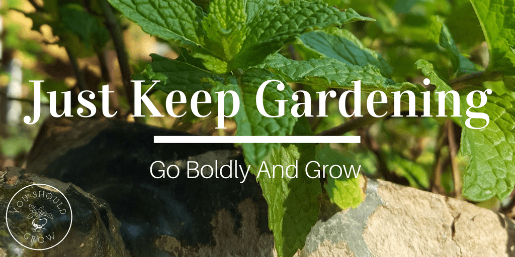 Just Keep Gardening