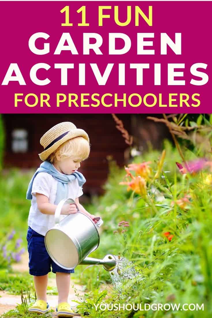 Want to teach your preschooler about gardening? Try one of these fun activities that are perfect for young children.