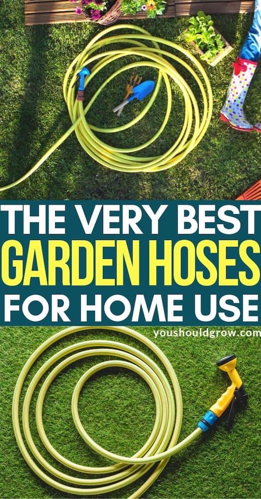 The best garden hoses for home use. Pinterest pin