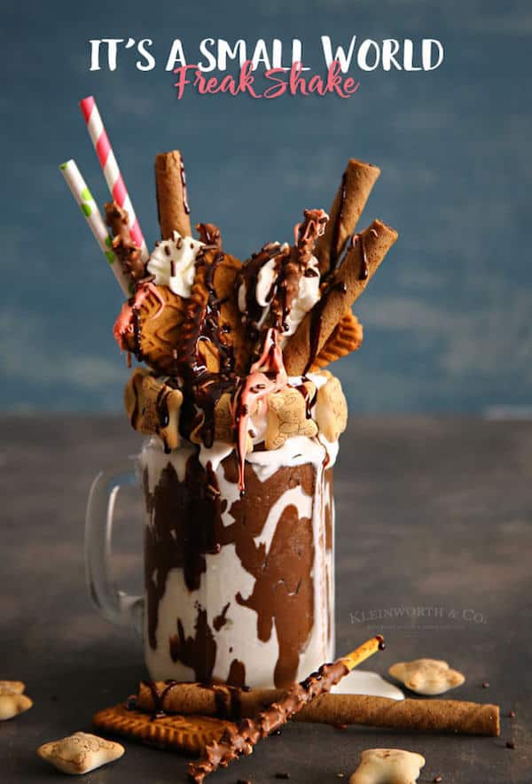 Chocolate and candy extreme milkshake