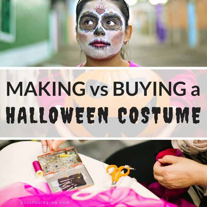 Should You Make Or Buy A Halloween Costume?