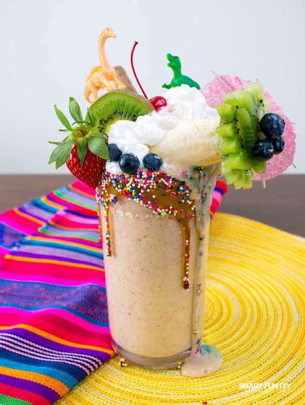 Banana vegan epic milkshake