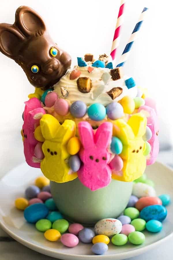 easter candy freakshake