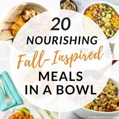 20 Fall-Inspired Meal In A Bowl Recipes