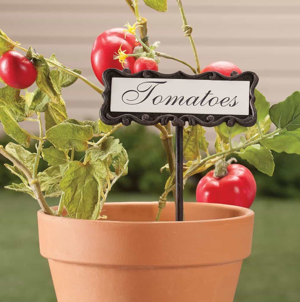 personalized garden marker classy